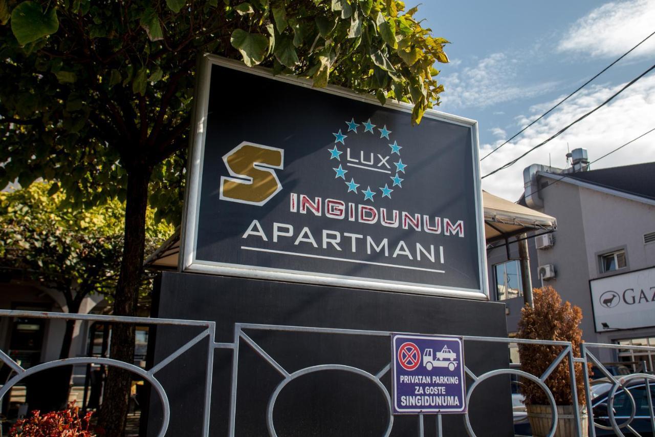 Apartments Singidunum 4 Lux Beograd Bagian luar foto